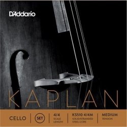 D'Addario Kaplan KS510 4/4 struny wiolonczela