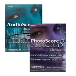 Sibelius Photoscore, NotateMe Ultimate, AudioScore Ultimate 8