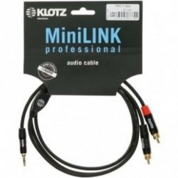 Klotz KY1-300 kabel jack stereo-2x jack mono 3m