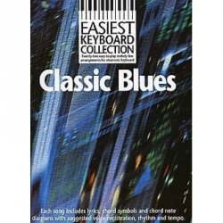 Wise Publications Classic Blues na keyboard
