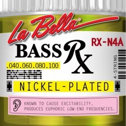 La Bella RX-N4A 40-100 nikiel  struny do basu 4 strunowego