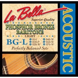 La Bella BG-L 14-70 struny akustyczne barytonowe 