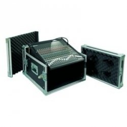 Proel Stage Equipment Rack Flightcase Pro + rack na mixer SA06BLKM