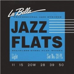 La Bella 20-PL Jazz Flats 11-50
