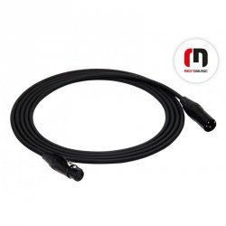 Red's Music XLR M - XLR F kabel mikrofonowy 1m MC1110BX