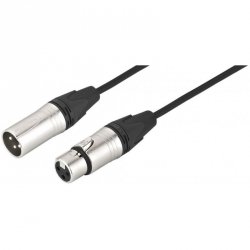 Monacor CDMXN-150 / SW kabel DMX 1,5m