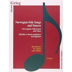 Konemann Grieg Norwegian Folk Songs and Dances