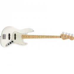 Fender Player Jazz Bass Maple Fingerboard Polar White gitara basowa
