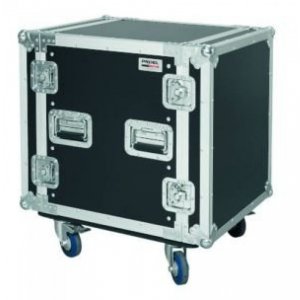 Proel Stage Equipment Rack Flightcase Pro z kółkami CR212BLKMW