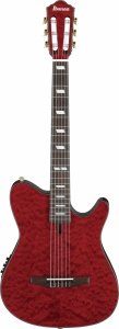 Ibanez FRH20QMN-WRL Wine Red low gloss gitara elektro-klasyczna