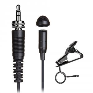 Tascam TM-10LB - mikrofon pojemnościowy przypinany, czarny, do DR-10L