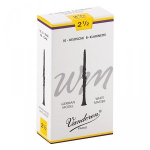Vandoren CR1625 stroik klarnet B system niemiecki White Master 2,5