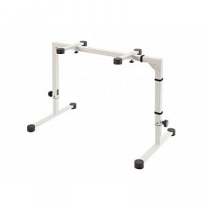K&M 18810-015-76 statyw pod keyboard Omega Biały