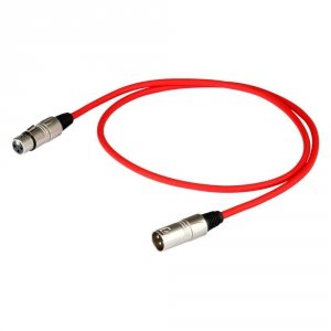 Proel Stage Equipment BULK250LU5RD 3P XLR F - 3P XLR M 5 m 