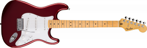Fender Standard Stratocaster Maple Fingerboard White Pickguard Candy Cola