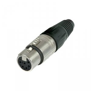 Neutrik NC6FX złącze XLR 6 PIN żeńskie