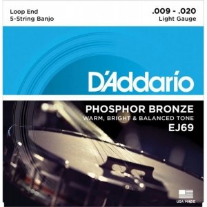 D'Addario EJ69 struny do banjo