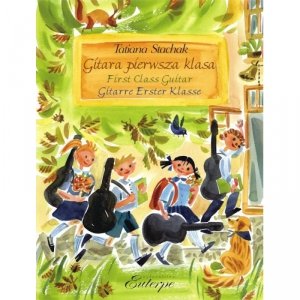 Euterpe Gitara Pierwsza Klasa + CD