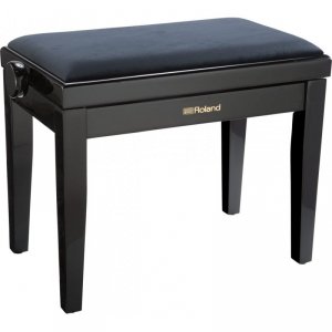 Roland RPB-220BK czarny mat welur ława do pianina 