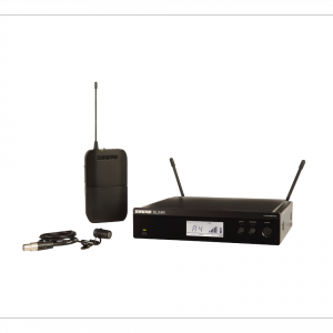 Shure BLX14RE/W85-H8E - System bezprzewodowy z mikrofonem WL185 (518-542 MHz)