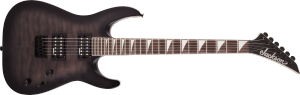 Jackson JS Series Dinky Arch Top JS32Q DKA HT Amaranth Fingerboard Transparent Black Burst