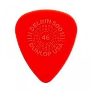 Dunlop 450P.46 kostki Prime Grip Delrin 500 0,46mm czerwone 6szt