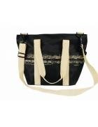 Agifty B3034 Torba Pro Musica czarna z kremowymi uchwytami