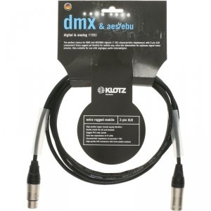 Klotz DMX3K1000 kabel DMX OT206 10m XLR - XLR