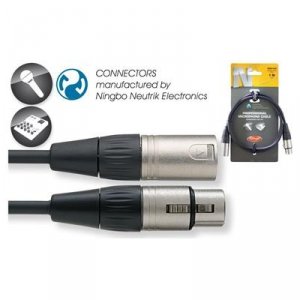 Stagg NMC 1XX - kabel mikrofonowy 1m