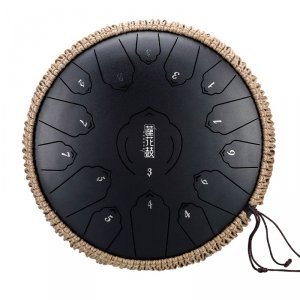 Hluru-Huashu TWL15-14 Charcoal Tongue Drum 15 notes 14