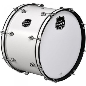 Mapex Contender 20x14 bęben marszowy biały + pasek 