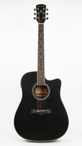 Arrow Silver D CE BLK Black - gitara elektroakustyczna