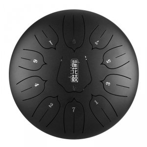 Tongue Drum Hluru Lotus THL11-10 Charcoal