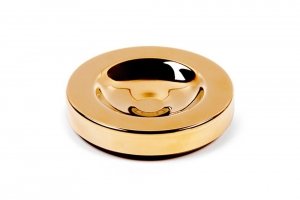 633217 Podstawek pod pianino pozłacany koło 89mm