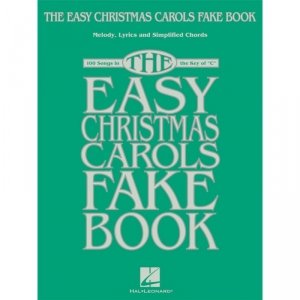 The Easy Christmas Carols Fake Book  in C