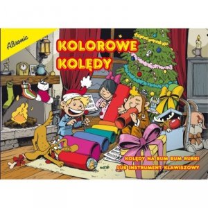 Bum Bum Rurki - Kolorowe kolędy książka ABSONIC