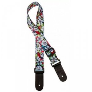 Gaucho GSTU-80-BU pas ukulele blue flowers