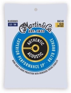 Martin MA240 struny Bluegrass 80/20 12-56