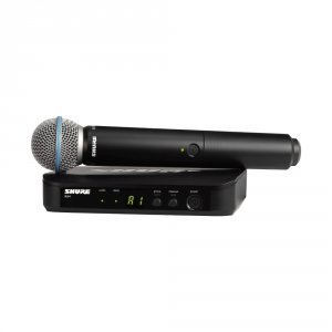 Shure BLX24E/B58-K3E - System bezprzewodowy z mikrofonem B58 (606-630 MHz)