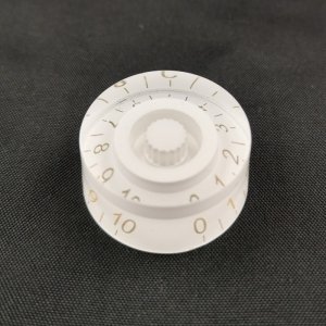 Jeremi gałka potencjometr do gitary GLP0660 Biały