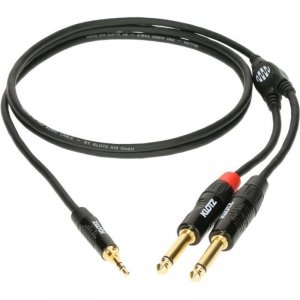 Klotz KY5-300 kabel mini jack stereo-2x jack mono 3m