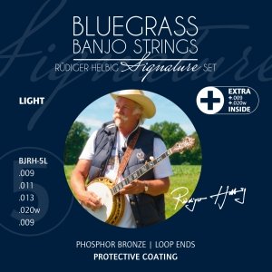 Ortega BJRH-5L struny do Banjo Rüdiger Helbig Signature