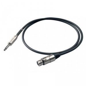 Proel Stage Equipment BULK200LU5 mono Jack M - 3P XLR F 5 m