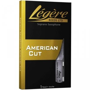 Legere American Cut 2.50 stroik syntetyczny do saksofonu sopranowego