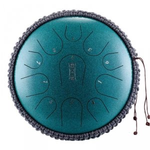Hluru Tongue drum 11 ton 14 premium TB11-14-MineralGreen