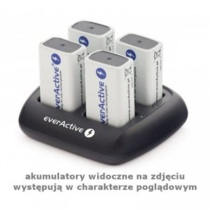 EverActive NC109 Smart 9V Ni-MH ładowarka do 4 akum 9V