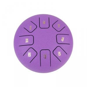 Hayman HTD0608/PU steel tongue drum fioletowy
