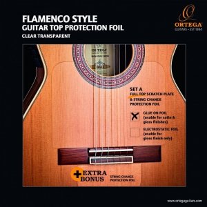 Ortega OPG-FLAM1 folia ochronna na gitarę