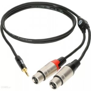Klotz KY8-180 kabel mini jack stereo-2x XLR żeński