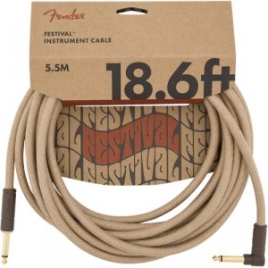 Fender Festival 099-0918-021 Pure Hemp Natural 18,6' / 5,5m kabel instrumentalny
